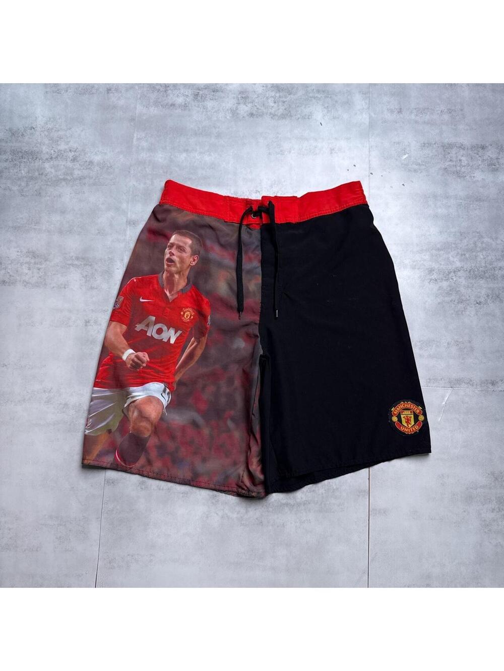 Y2K Manchester United Chicharito #14 Shorts